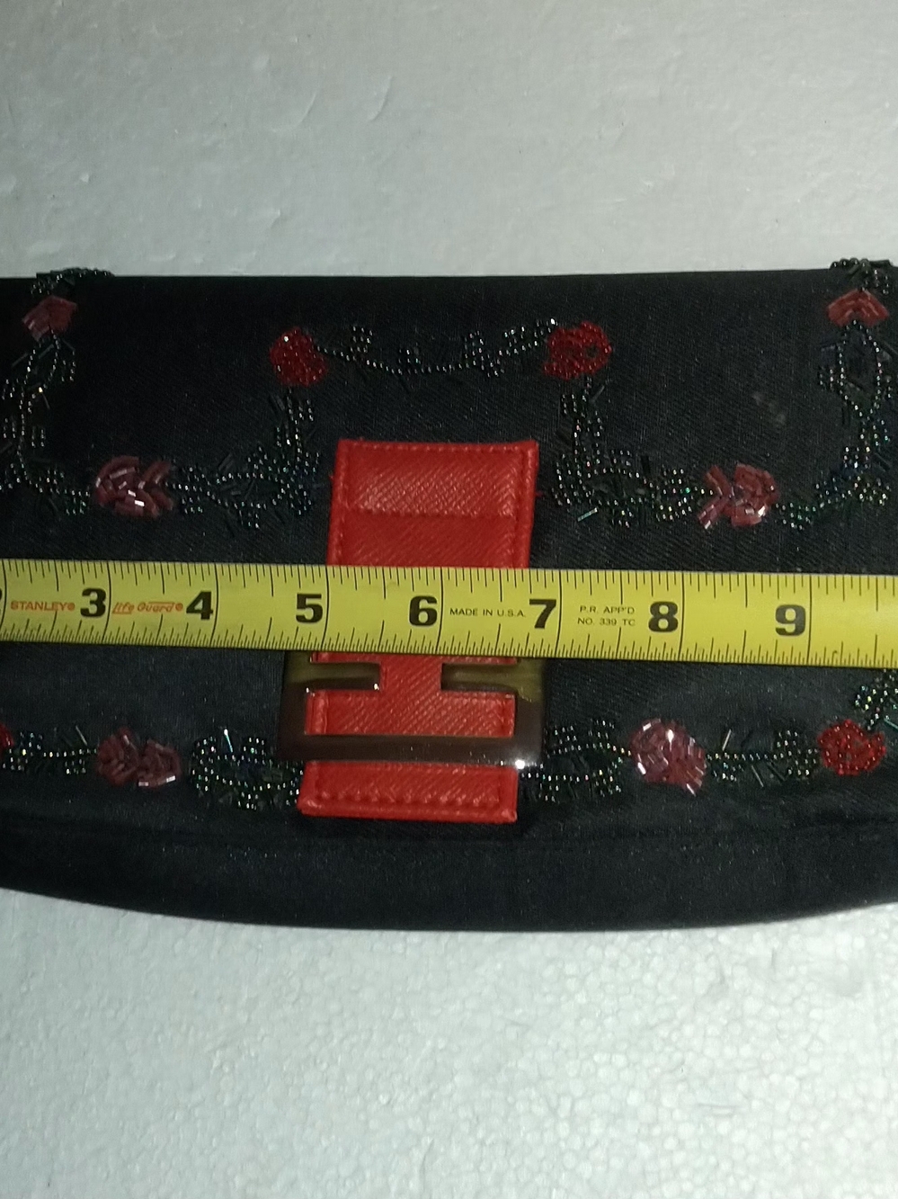 Bead And Leather Bag - Picture 3 of 9